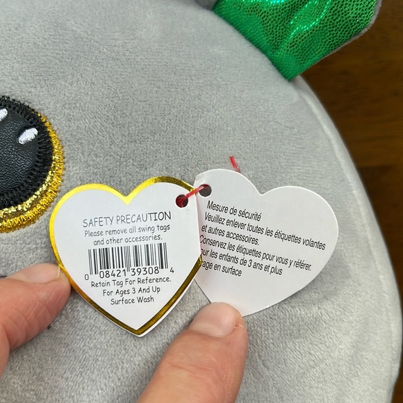 Ty Squish A Boo Chipper The Mouse 10” - Picture 6 of 9